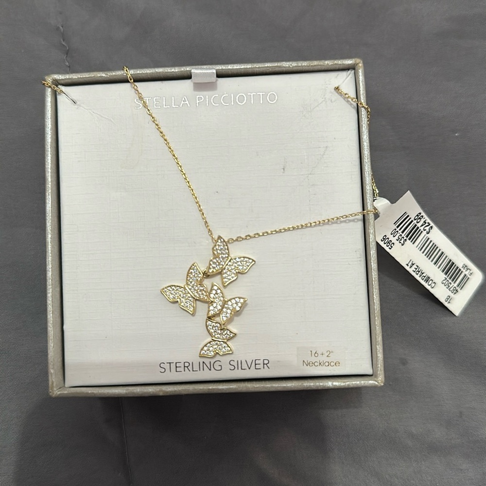 STELLA PICCIOTTO BUTTERFLY NECLACE